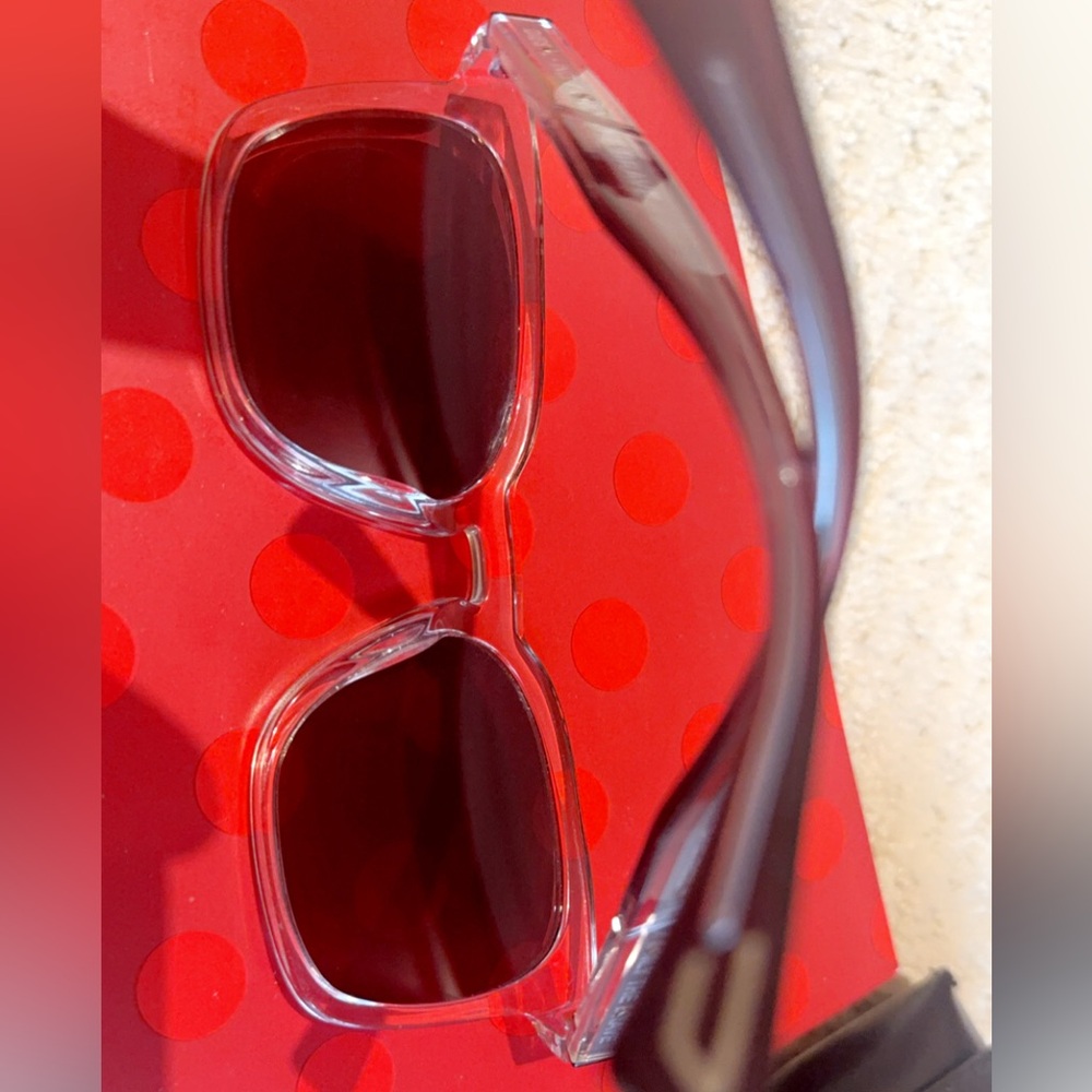 Diesel Square Transparent Sunglasses - Picture 2 of 4